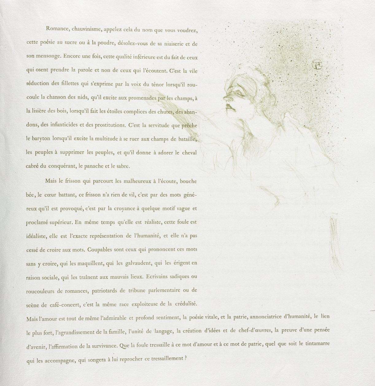 Yvette Guilbert-French Series: nr. 12 af Henri de Toulouse-Lautrec