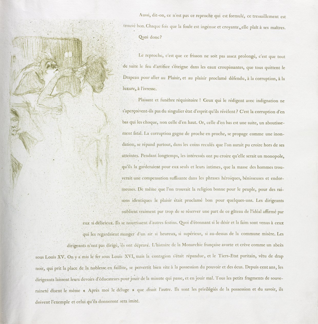 Yvette Guilbert-French Series: nr. 13 af Henri de Toulouse-Lautrec