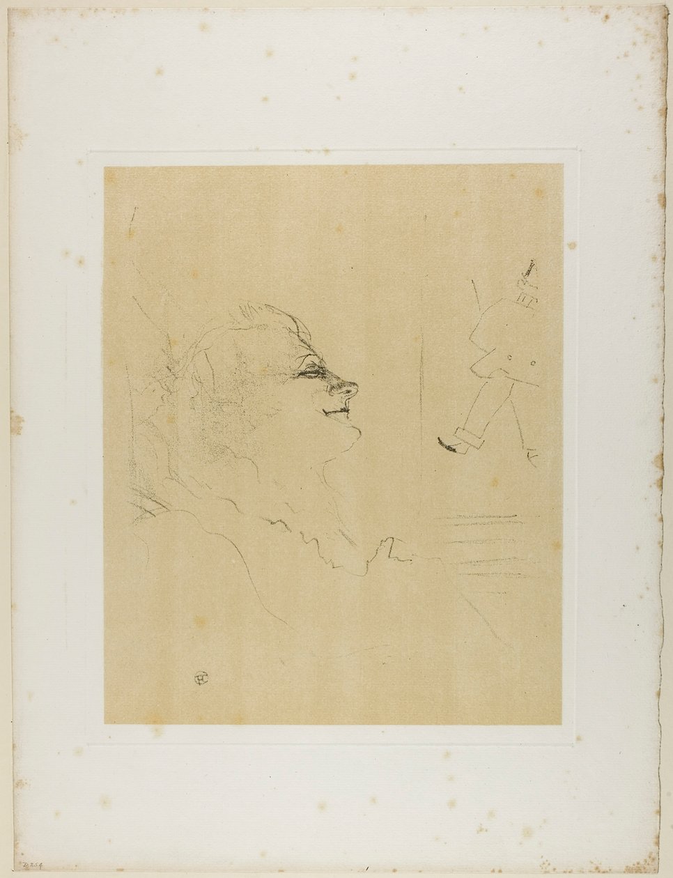 Yvette Guilbert—Pessima, fra Yvette Guilbert af Henri de Toulouse-Lautrec