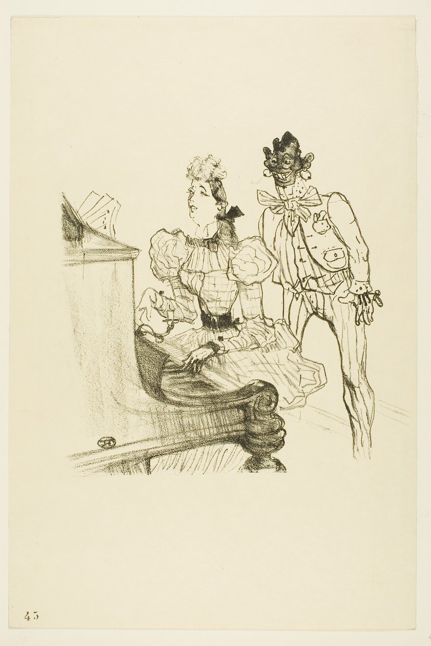 Zamboula-Polka af Henri de Toulouse-Lautrec
