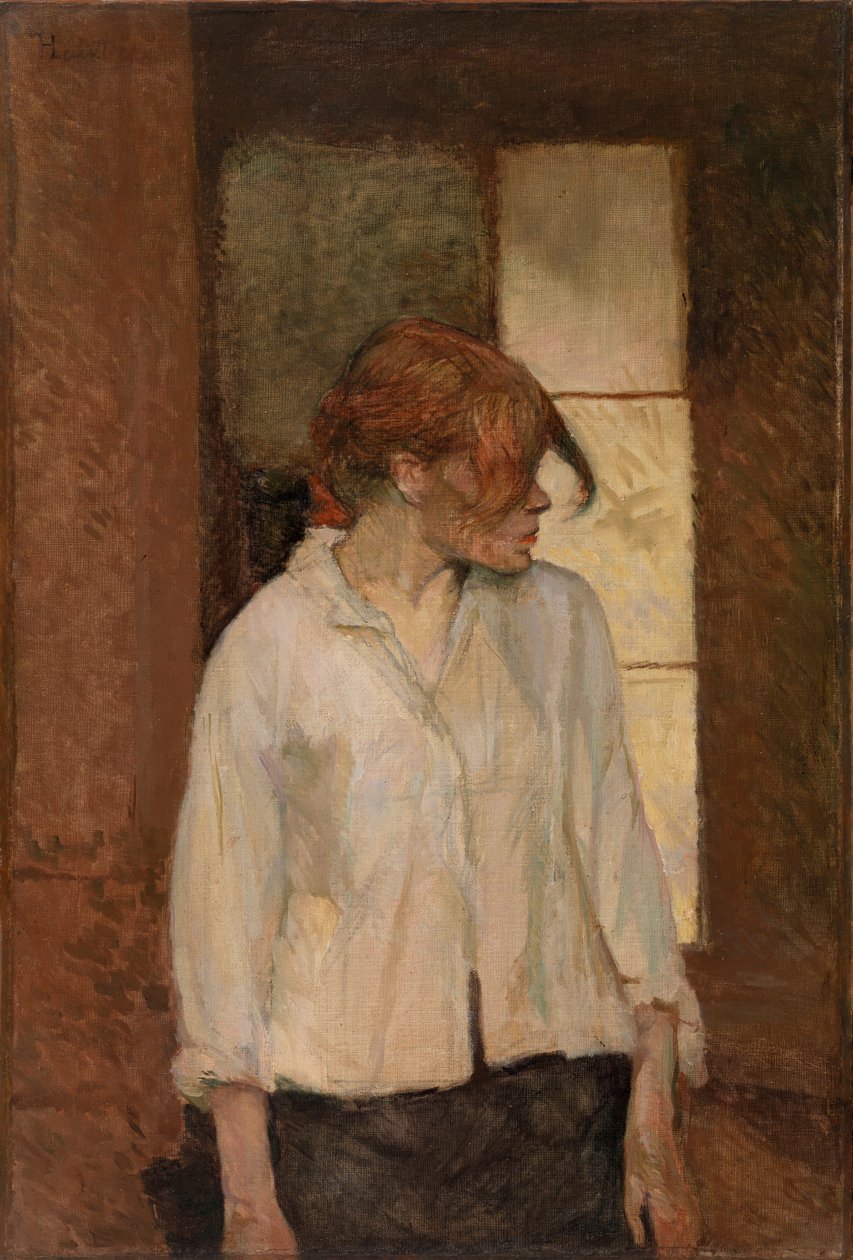 "I Montrouge""-Rosa La Rouge" af Henri de Toulouse Lautrec