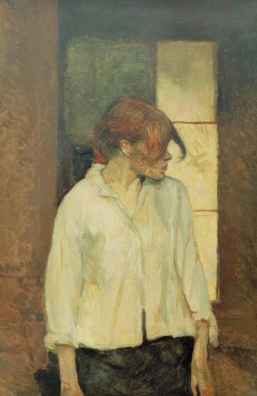 I Montrouge - Rosa la Rouge af Henri de Toulouse Lautrec