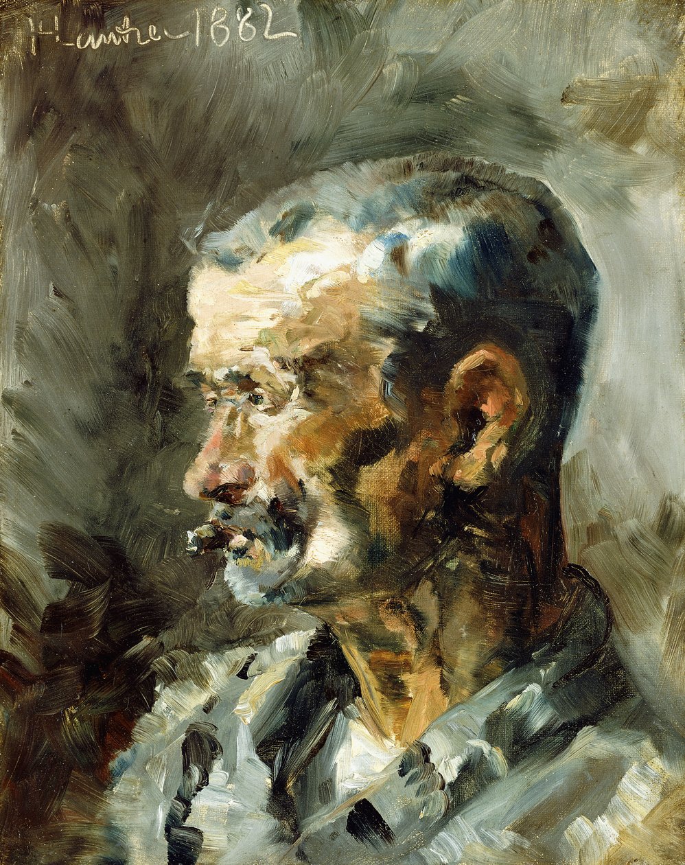 En arbejder på Ceyleran, 1882 af Henri de Toulouse Lautrec