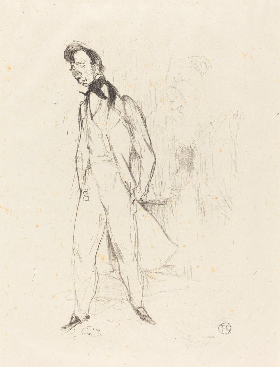Adolphe or the Sad Young Man Adolphe or the Sad Young Man, 1894. af Henri de Toulouse Lautrec