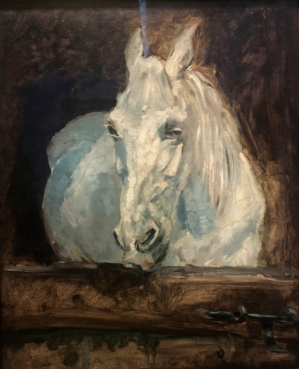 Albertina 2018 Henri de Toulouse-Lautrec Den hvide hest Gazelle af Henri de Toulouse Lautrec