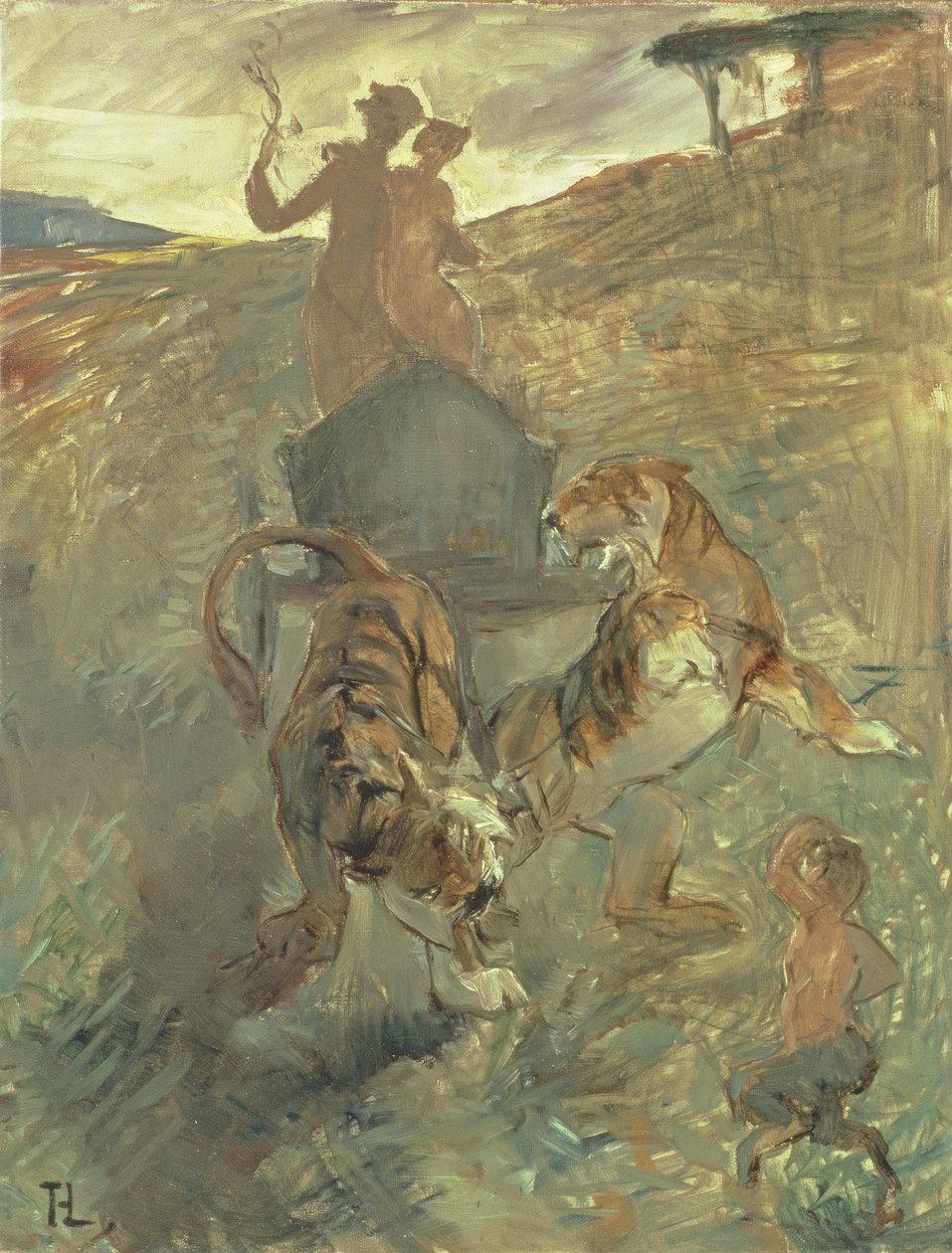 Allegori, Livets forår, 1883 af Henri de Toulouse Lautrec
