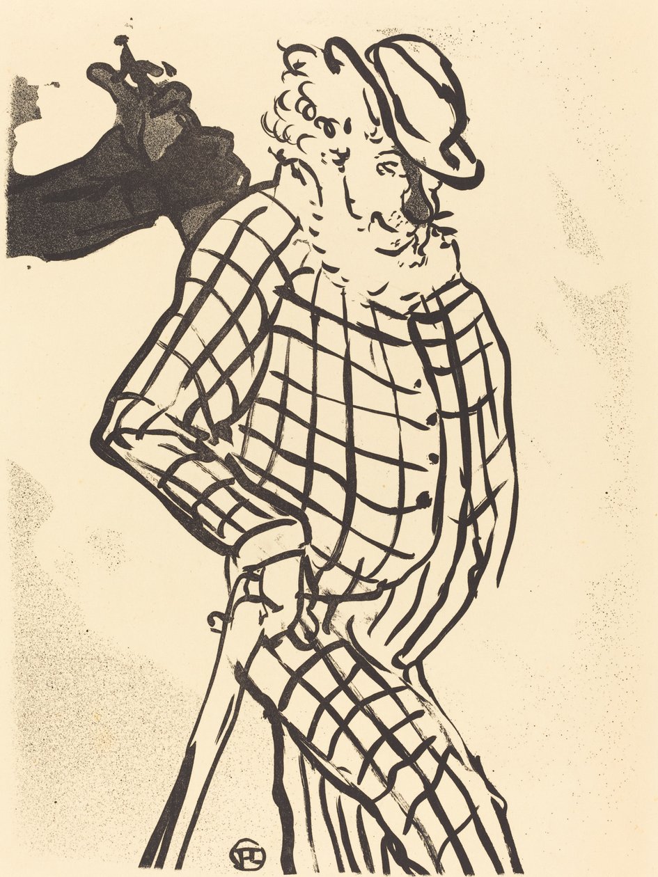 Amerikansk sanger Amerikansk sanger, 1893. af Henri de Toulouse Lautrec