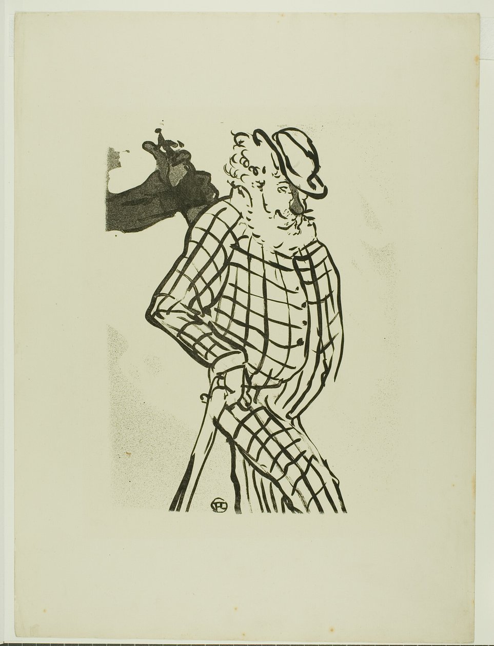 Amerikansk sangerinde, fra Le Café-Concert af Henri de Toulouse Lautrec