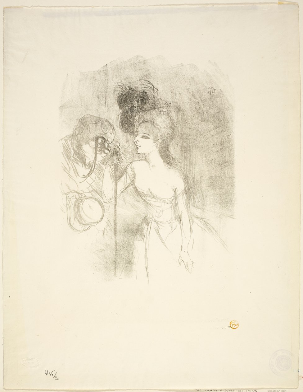 Anna Held og Baldy af Henri de Toulouse Lautrec