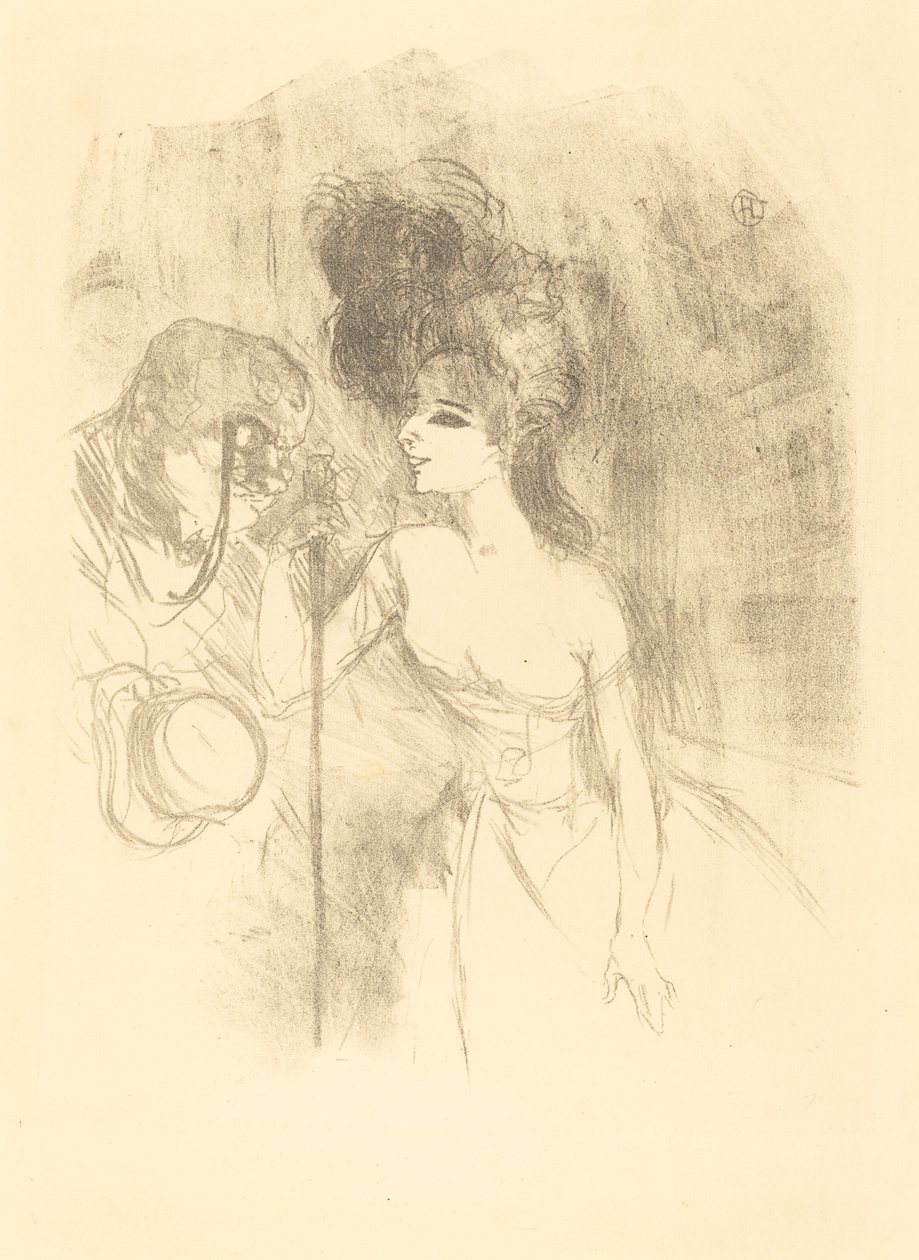 Anna Held og Baldy Anna Held et Baldy, 1896. af Henri de Toulouse Lautrec
