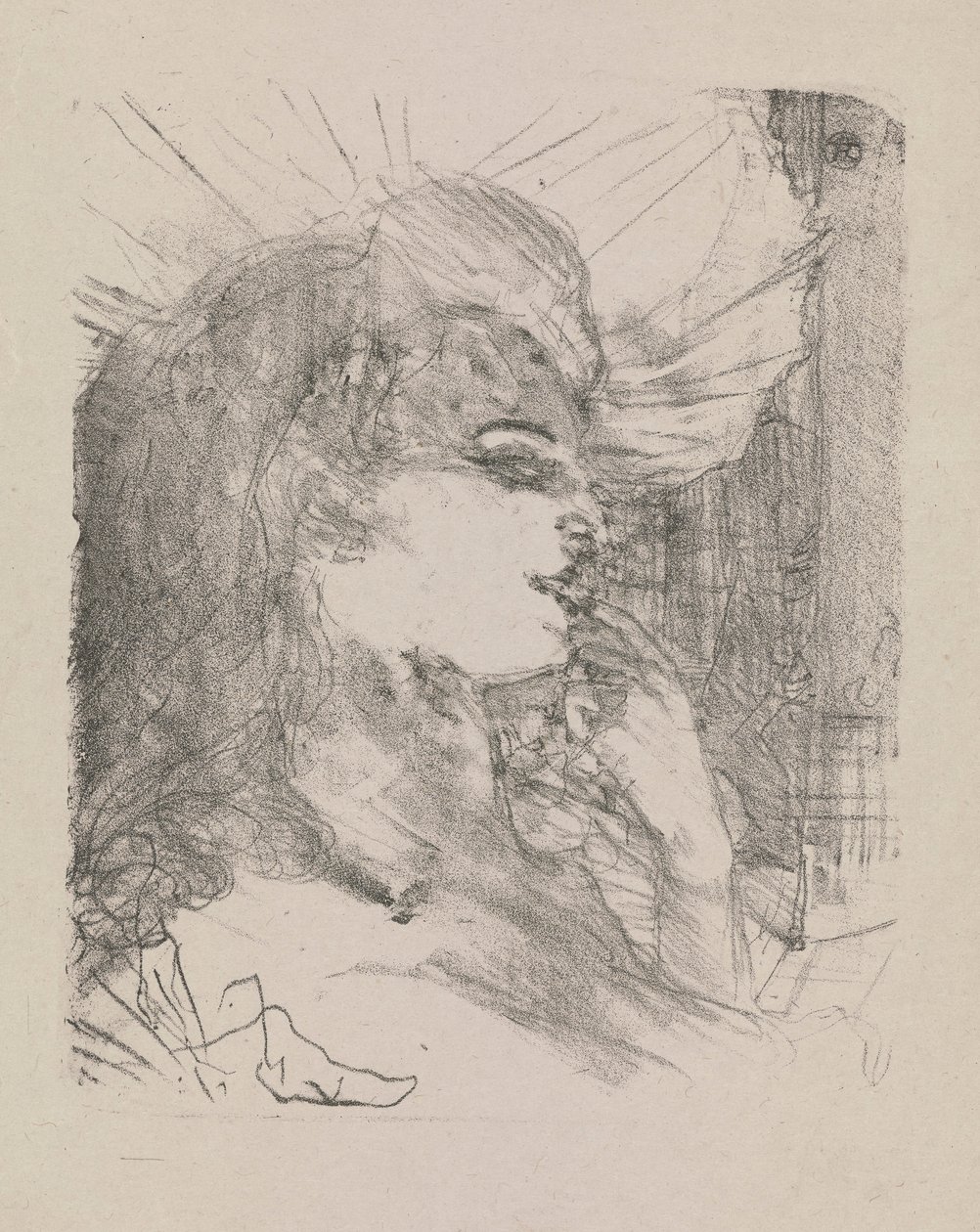 Anna Held, fra Portrætter d af Henri de Toulouse Lautrec
