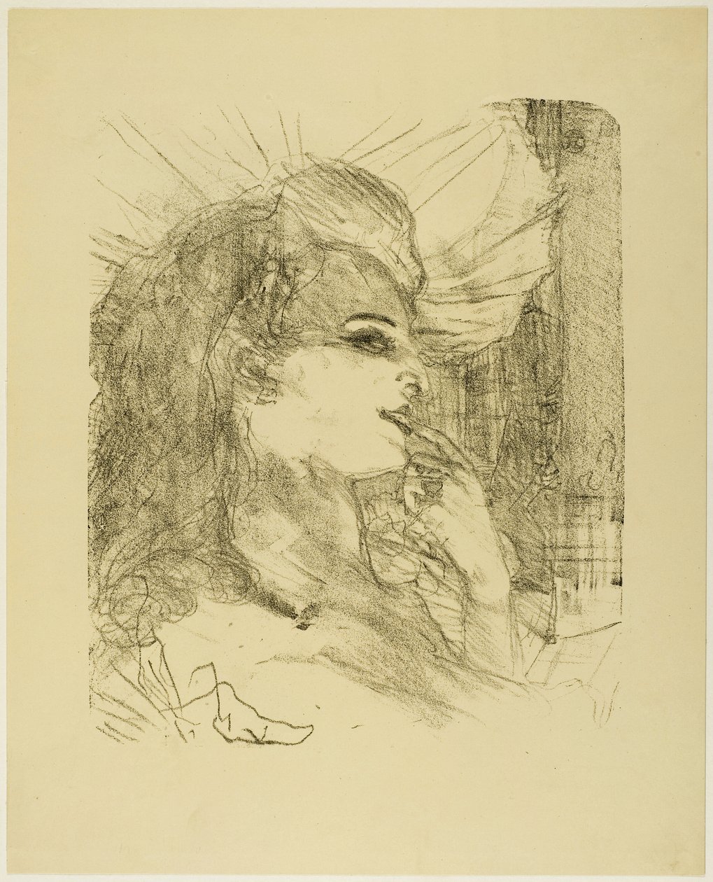 Anna Held, fra Treize Lithographies af Henri de Toulouse Lautrec