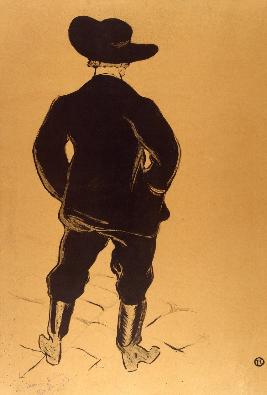 Aristide Bruant i Mirliton af Henri de Toulouse Lautrec
