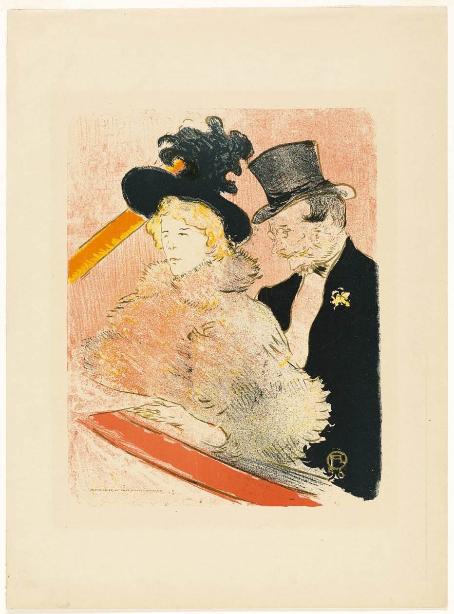 Ved koncerten af Henri de Toulouse Lautrec