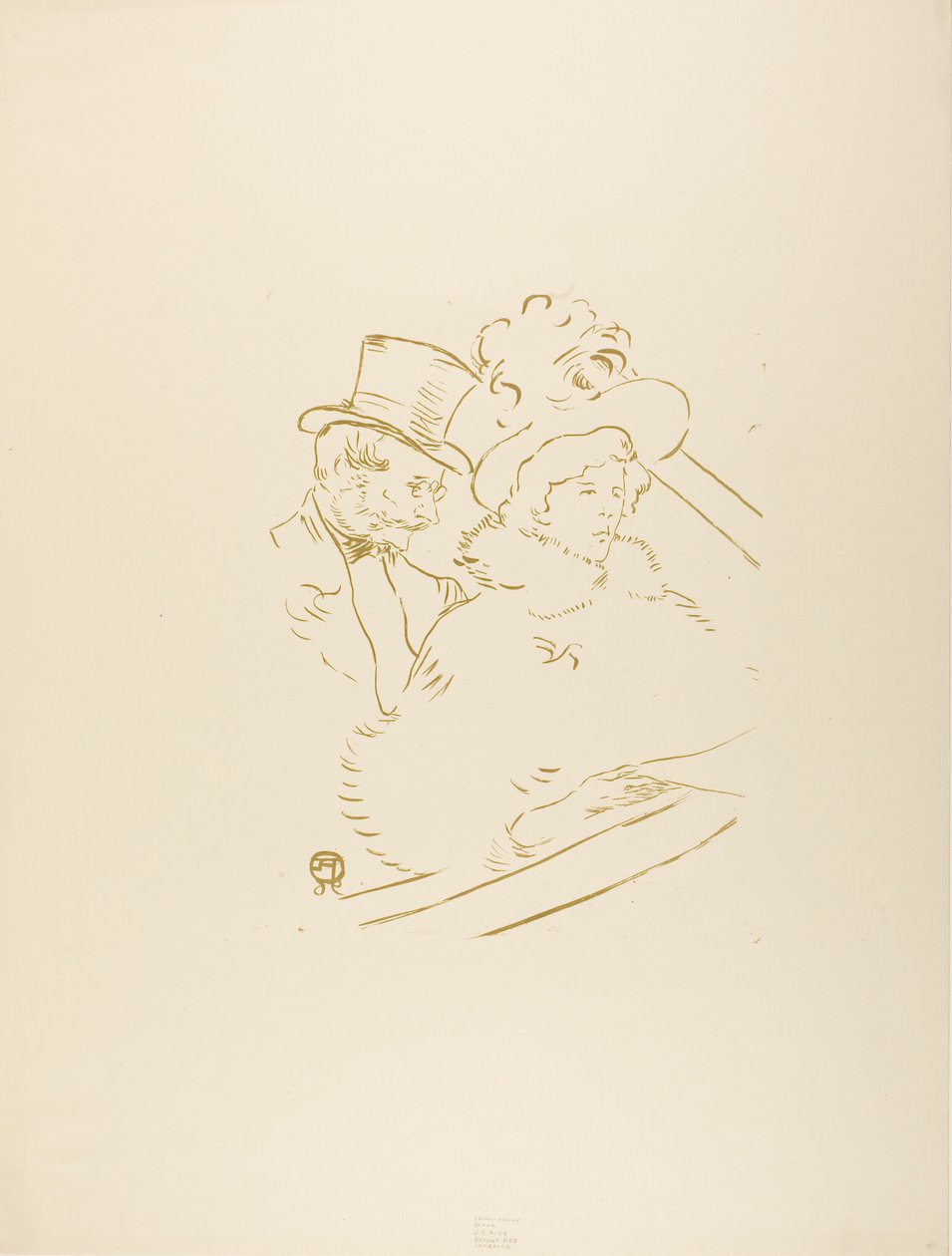 Ved koncerten af Henri de Toulouse Lautrec