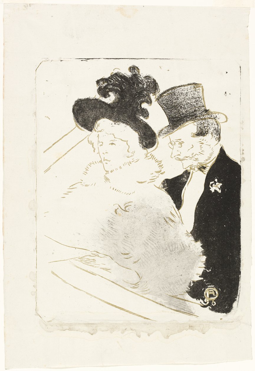 Ved koncerten af Henri de Toulouse Lautrec