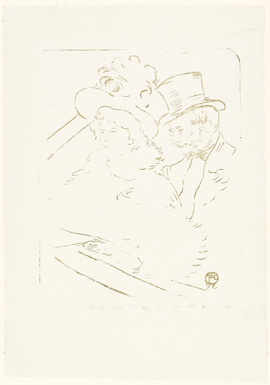 Ved koncerten af Henri de Toulouse Lautrec