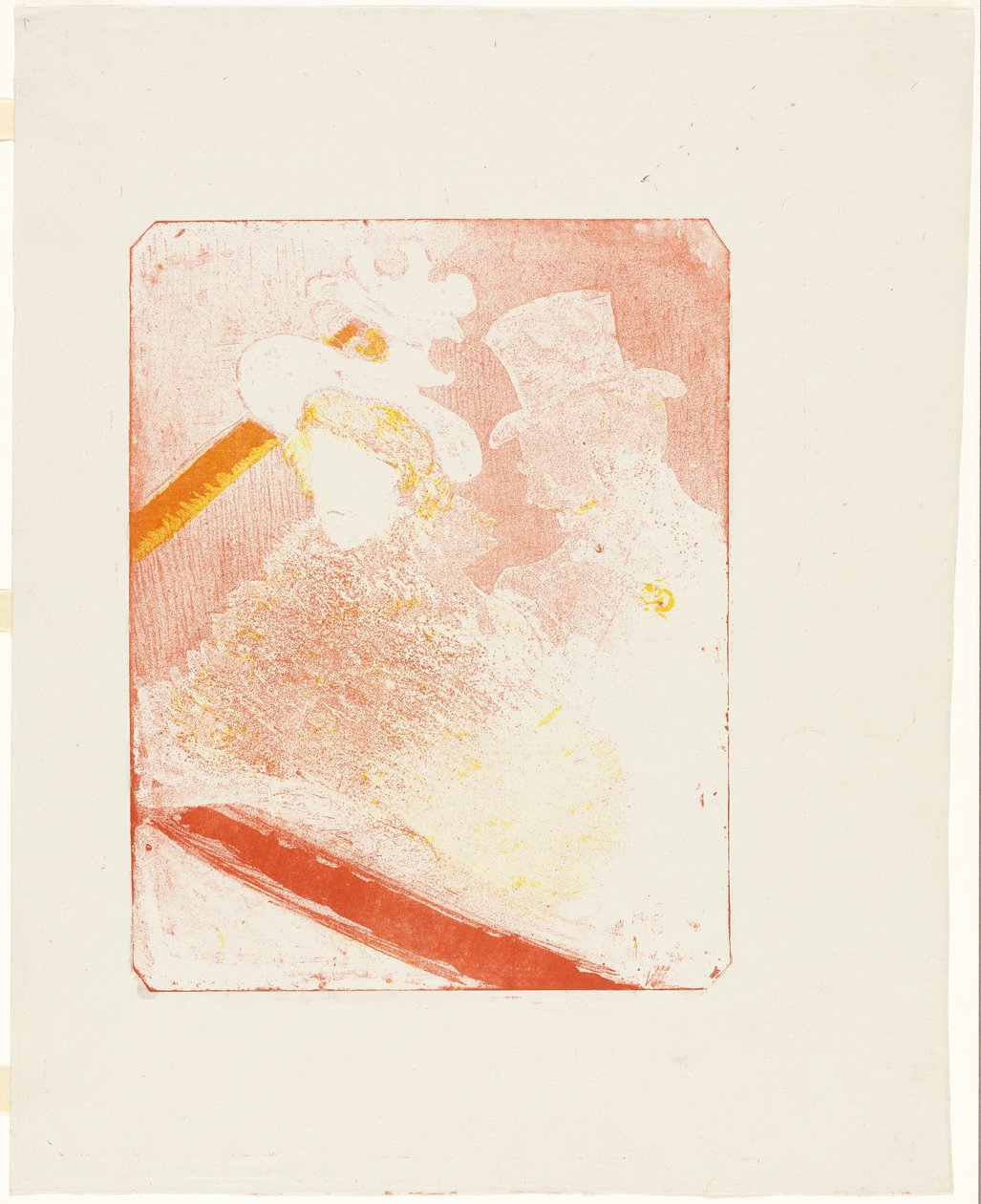 Ved koncerten af Henri de Toulouse Lautrec