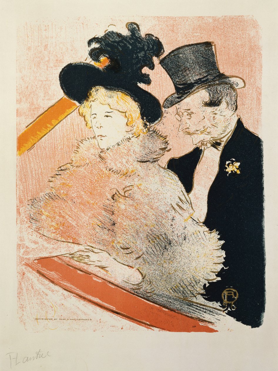 Ved koncerten 1896 af Henri de Toulouse Lautrec