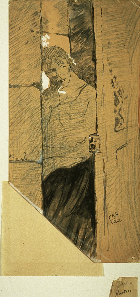 Ved døren af Henri de Toulouse Lautrec