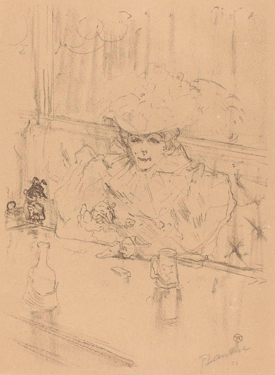 På Hanneton Au Hanneton, 1898. af Henri de Toulouse Lautrec