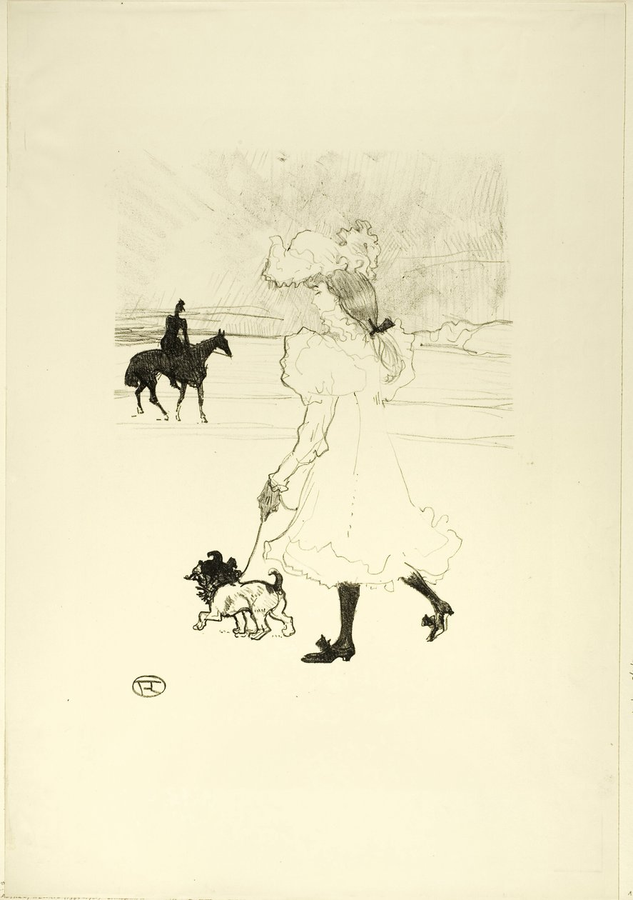 I skoven af Henri de Toulouse Lautrec