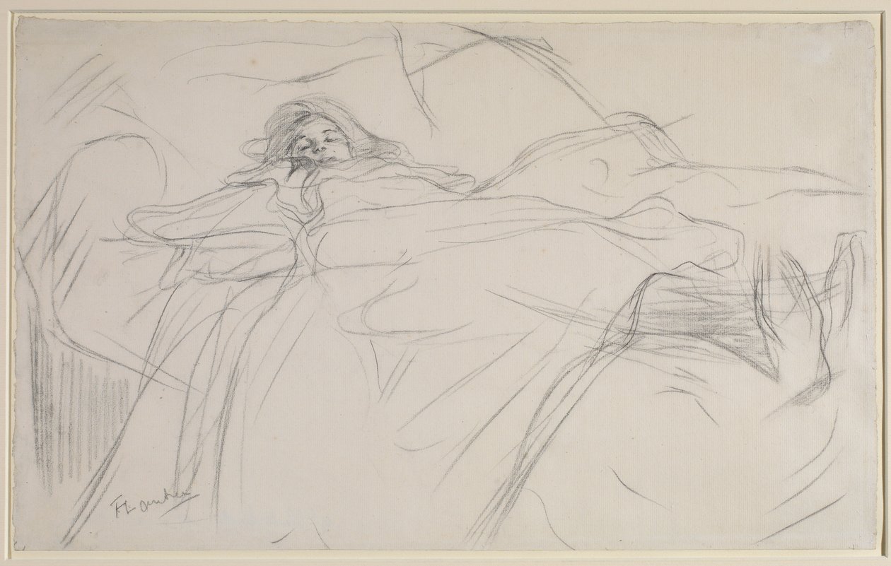 I seng, omkring 1896 af Henri de Toulouse Lautrec