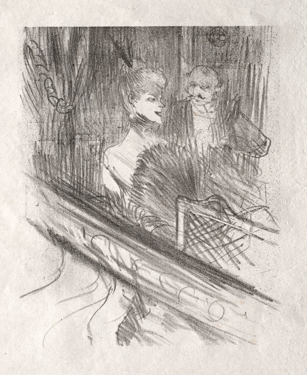 Ved foden af ​​Sinai: Baron Moïse af Henri de Toulouse Lautrec