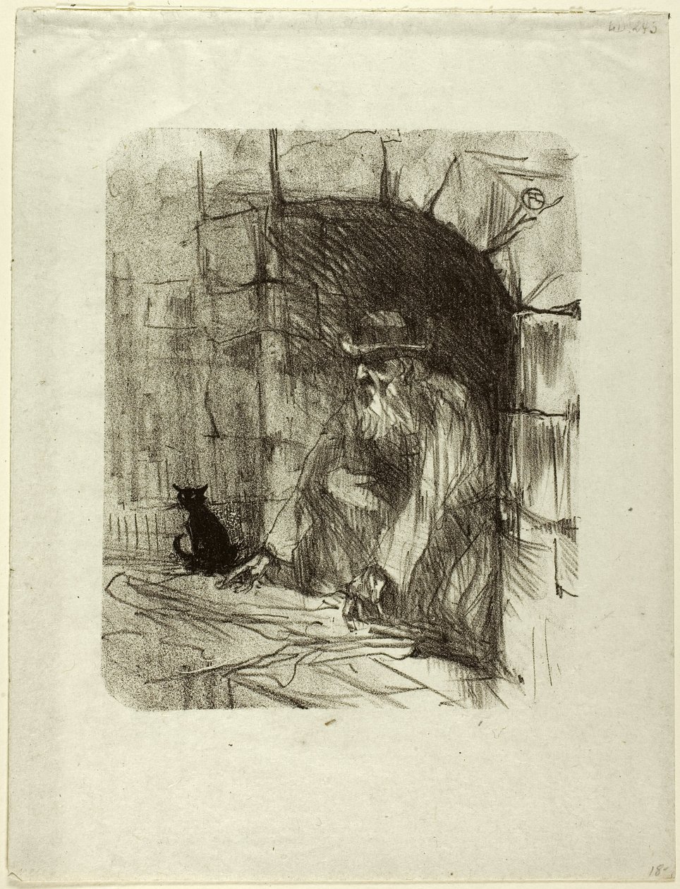 Bagrummet i en butik i Cracow fra Au Pied du Sinaï af Henri de Toulouse Lautrec