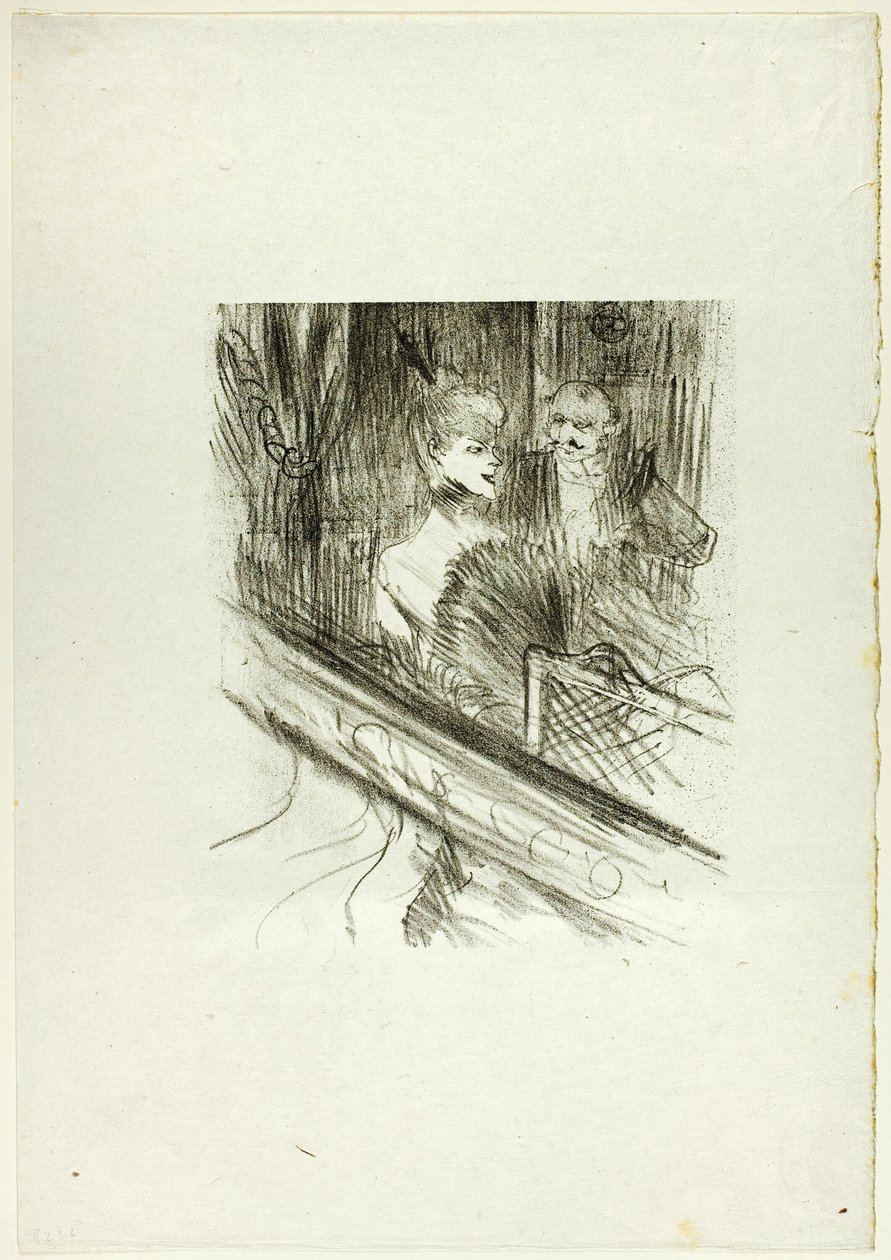 Baron Moïse, æsken, fra Au Pied du Sinaï af Henri de Toulouse Lautrec