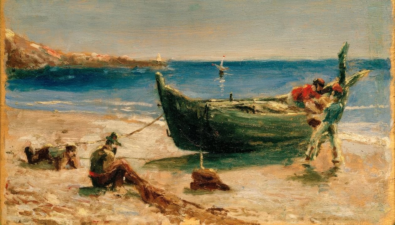 Fiskebåd af Henri de Toulouse Lautrec