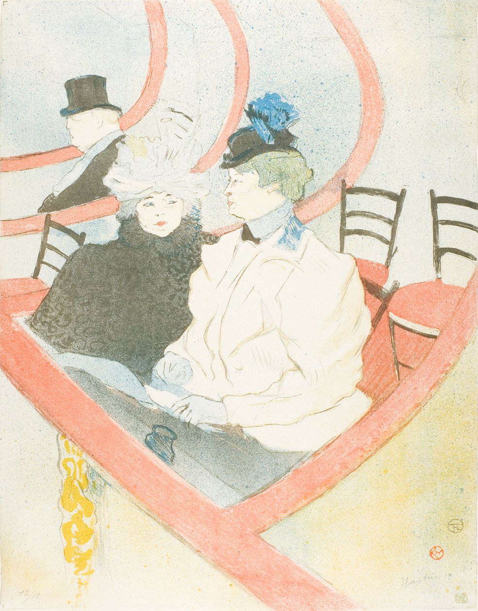 Æske i Grand Tier af Henri de Toulouse Lautrec