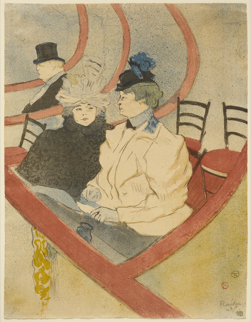 Æske i Grand Tier, 1897 af Henri de Toulouse Lautrec