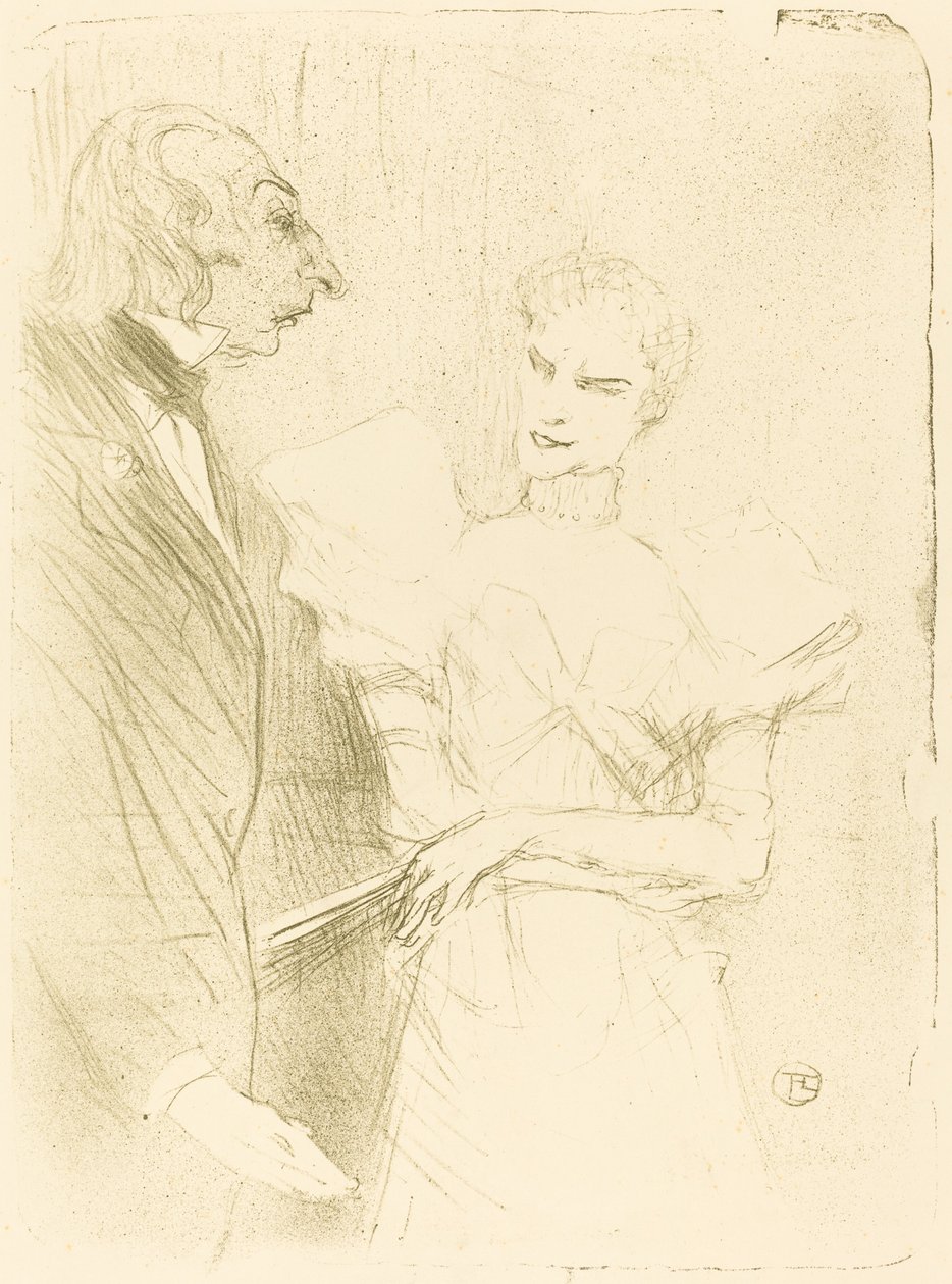 Brandes og Leloir i Cabotins Brandès og Leloir i Cabotins, 1894. af Henri de Toulouse Lautrec