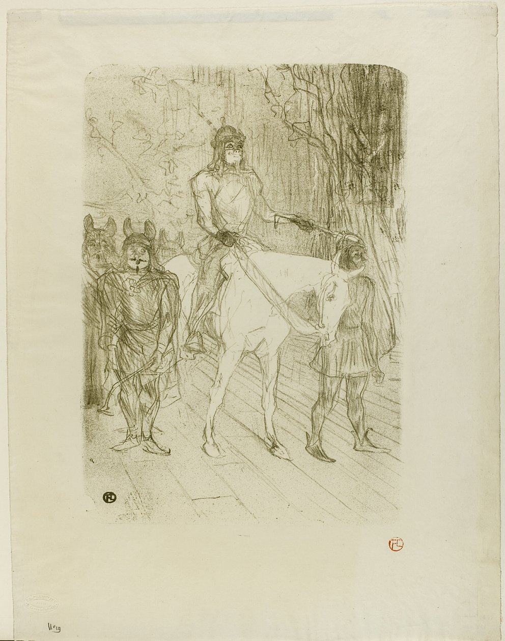 Brasseurs entré i Chilpéric af Henri de Toulouse Lautrec