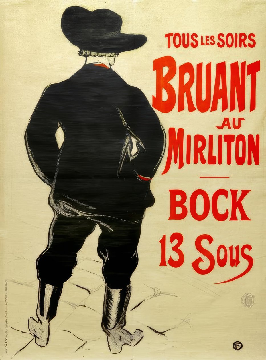 Mirliton-spurve af Henri de Toulouse Lautrec