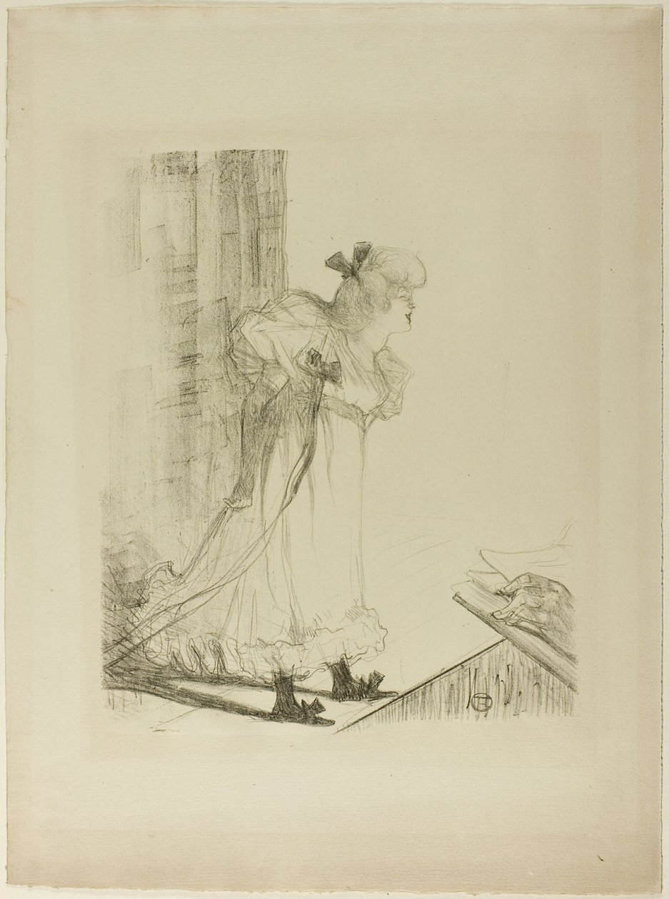 Kabaretsanger af Henri de Toulouse Lautrec