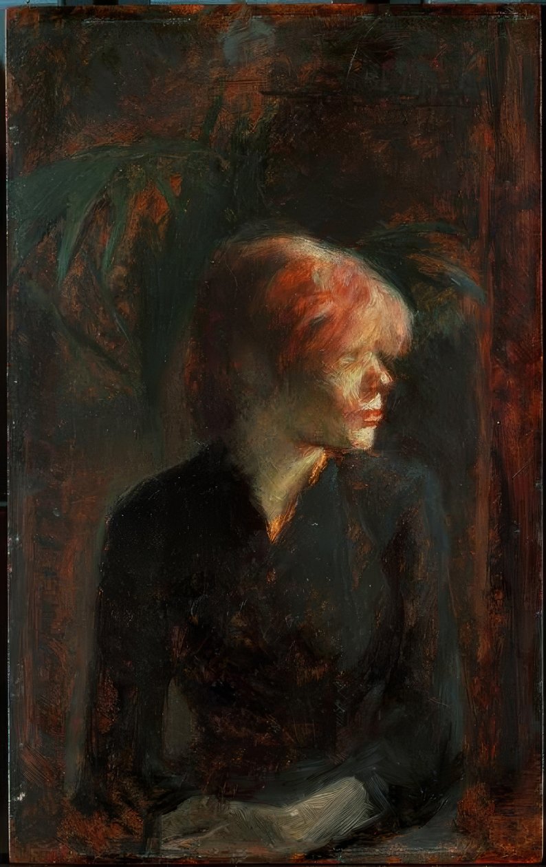 Carmen Gaudin af Henri de Toulouse Lautrec
