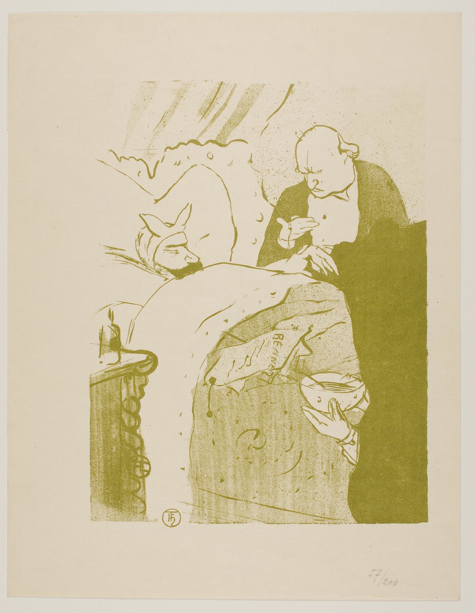 Carnot er syg! af Henri de Toulouse Lautrec