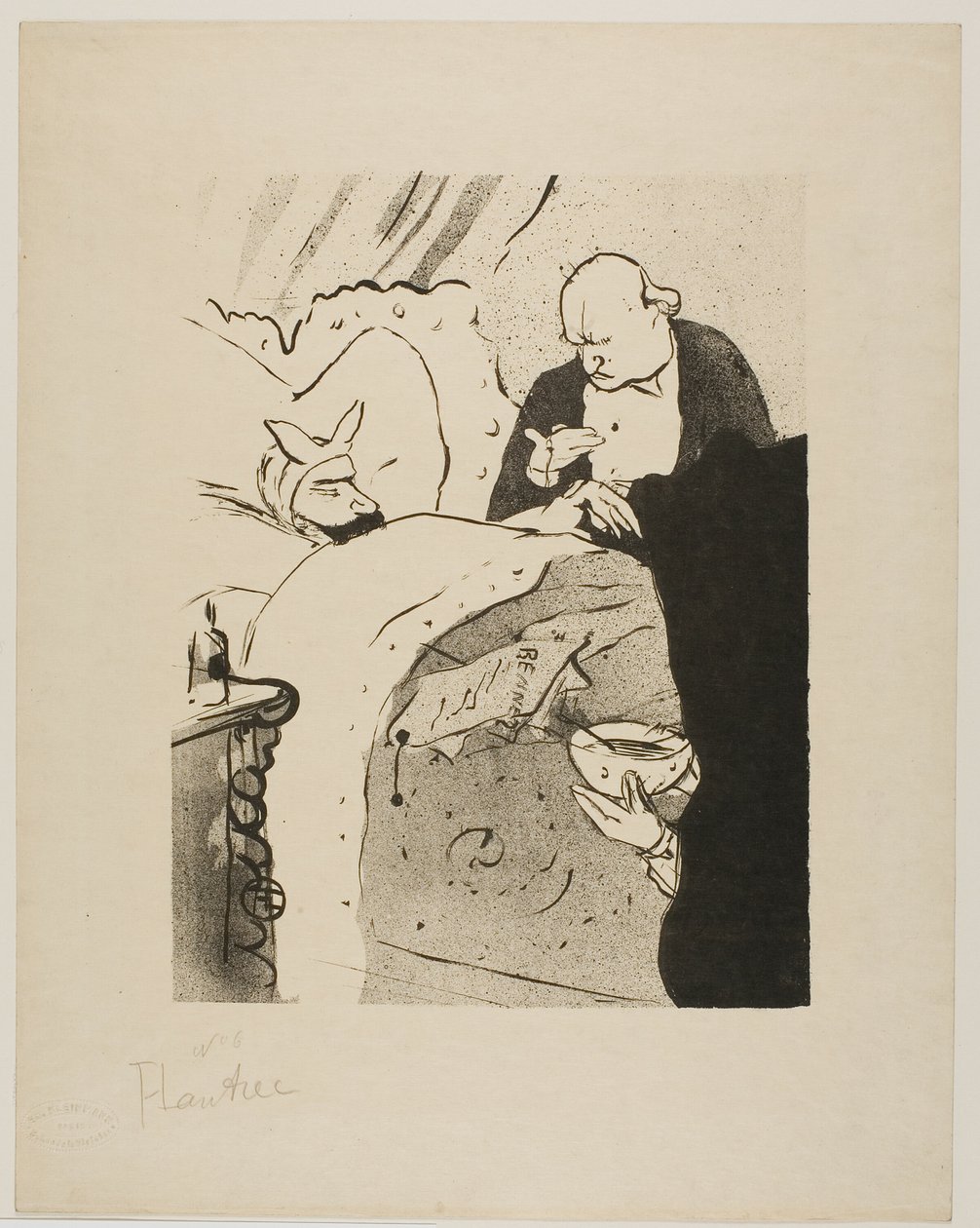 Carnot er syg! af Henri de Toulouse Lautrec