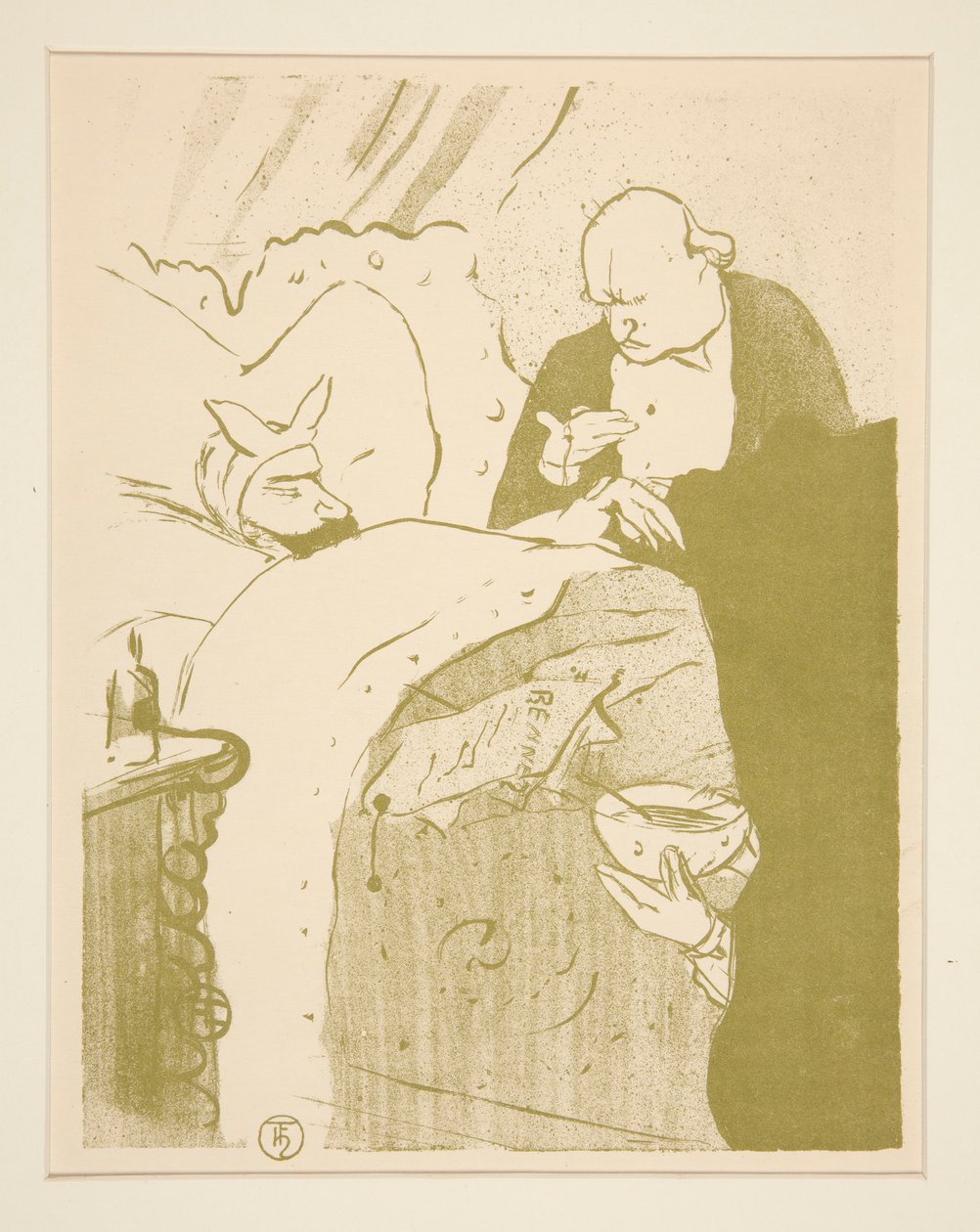 Carnot malade! (Carnot er syg!) af Henri de Toulouse Lautrec