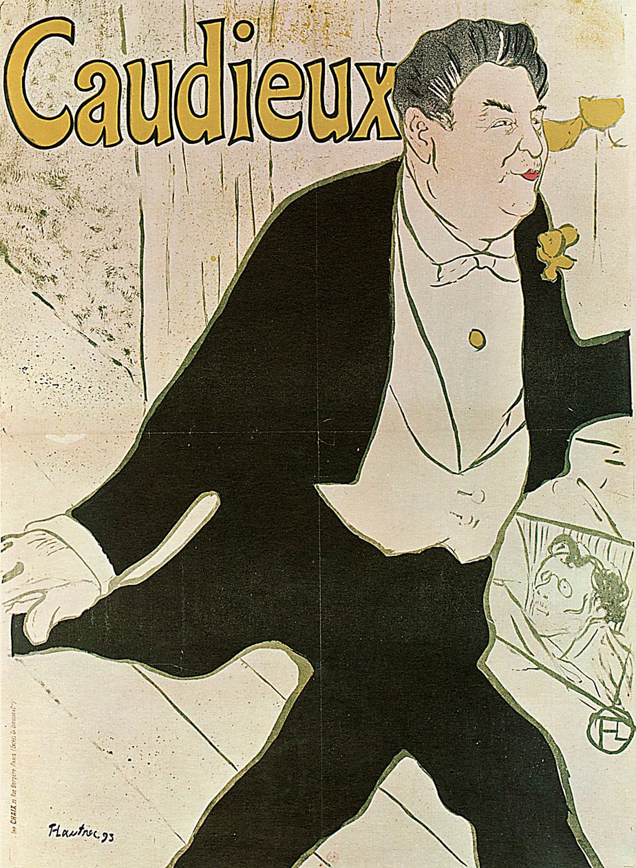 Caudieux, 1893. af Henri de Toulouse Lautrec