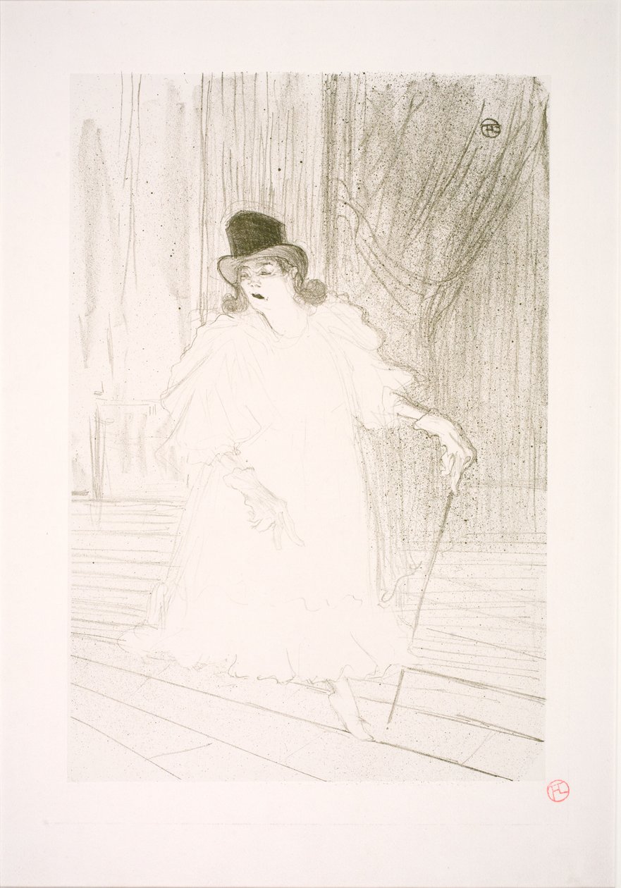 Cecy Loftus af Henri de Toulouse Lautrec