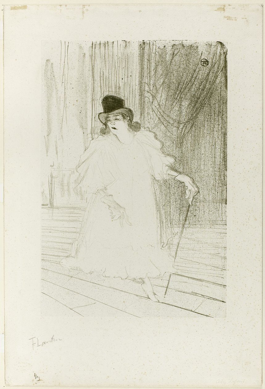 Cecy Loftus af Henri de Toulouse Lautrec