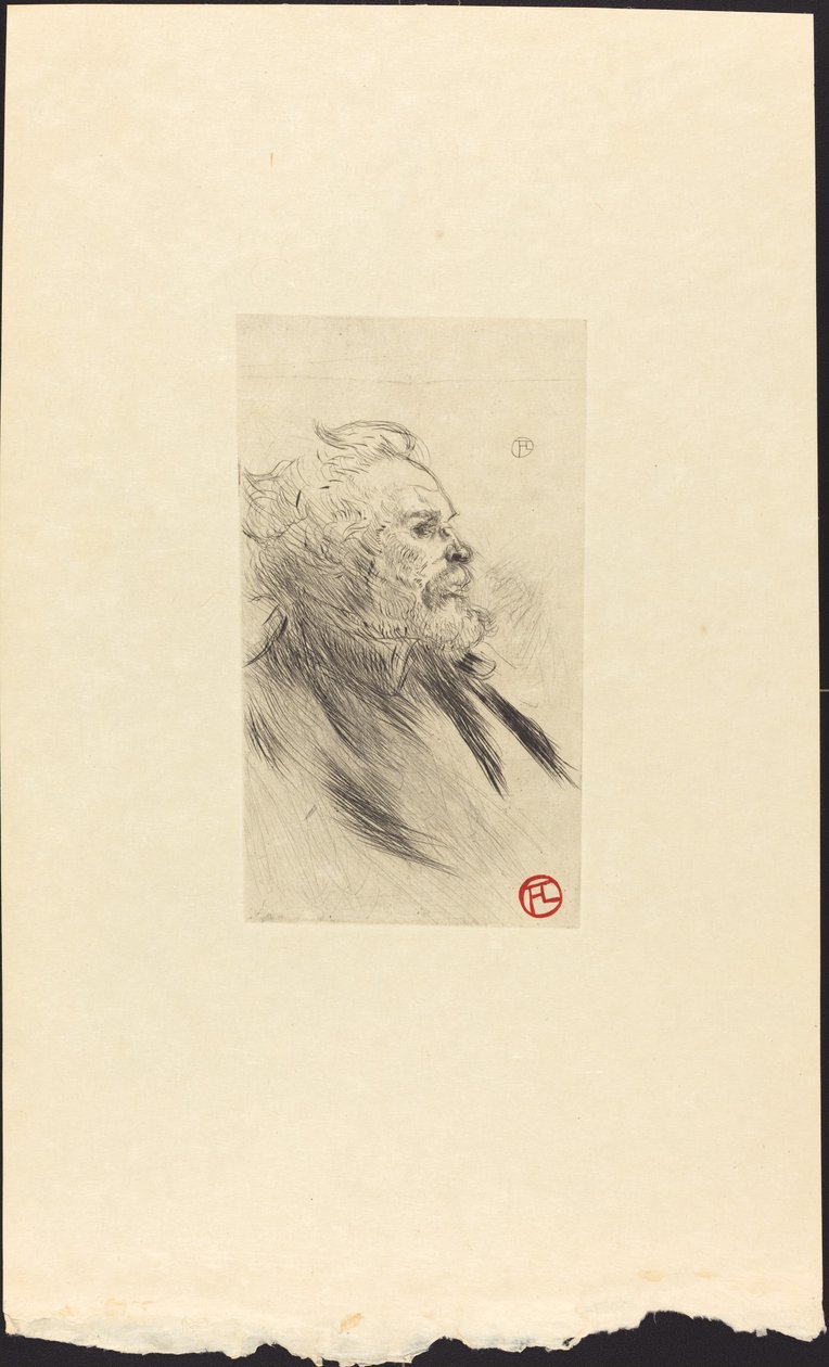 Charles Maurin af Henri de Toulouse Lautrec