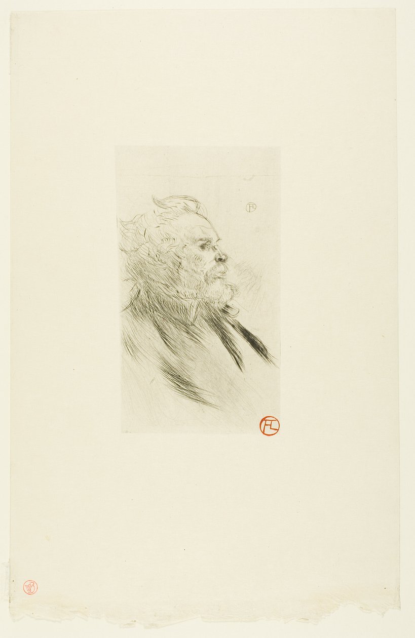Charles Maurin af Henri de Toulouse Lautrec