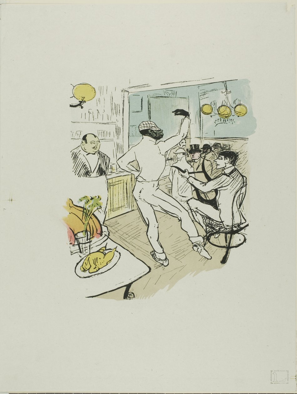 Chokoladedans af Henri de Toulouse Lautrec