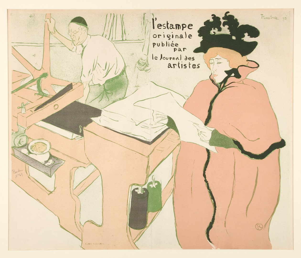 Cover af af Henri de Toulouse Lautrec
