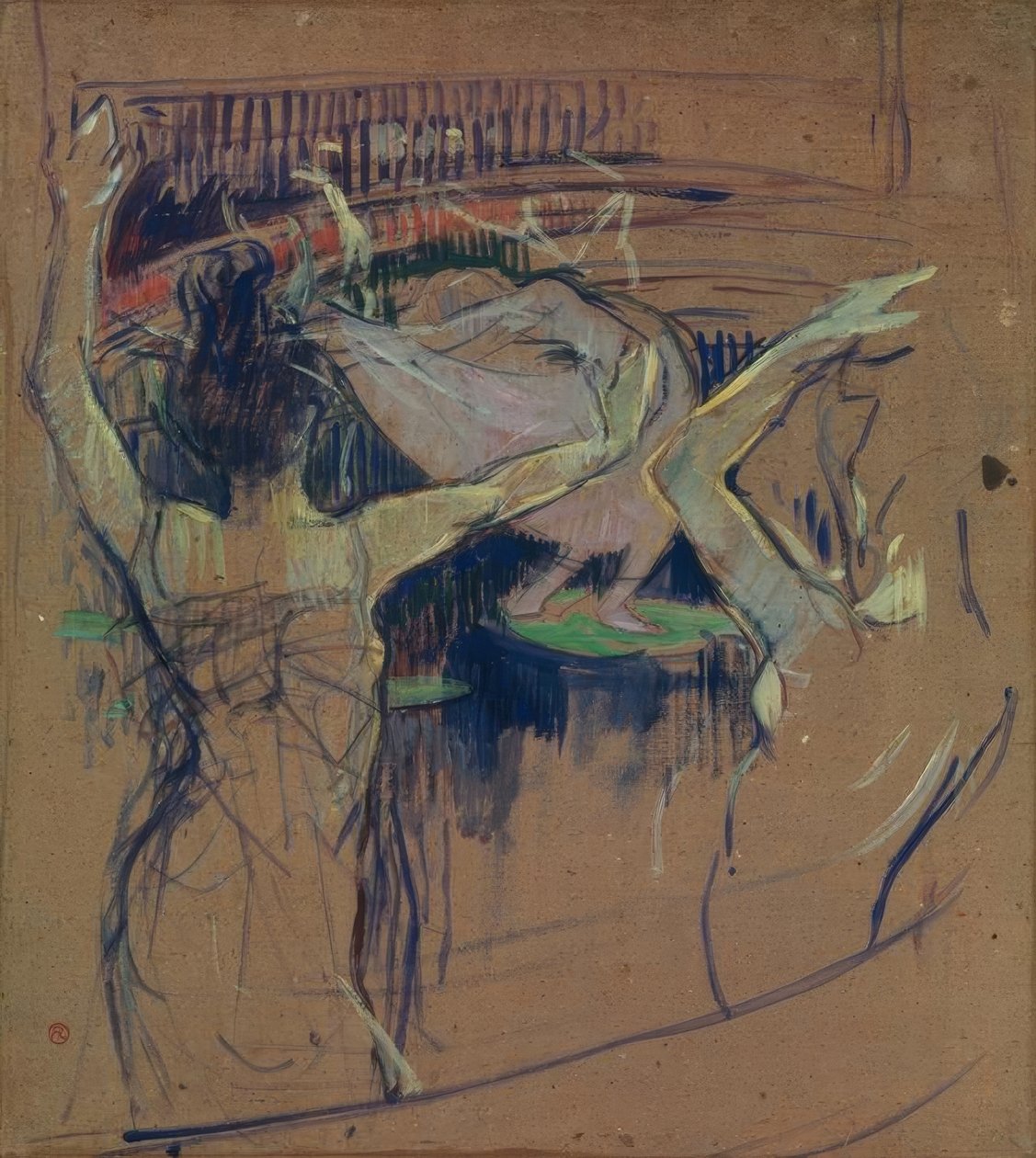 Das Ballett Papa Chrysanthemum af Henri de Toulouse Lautrec