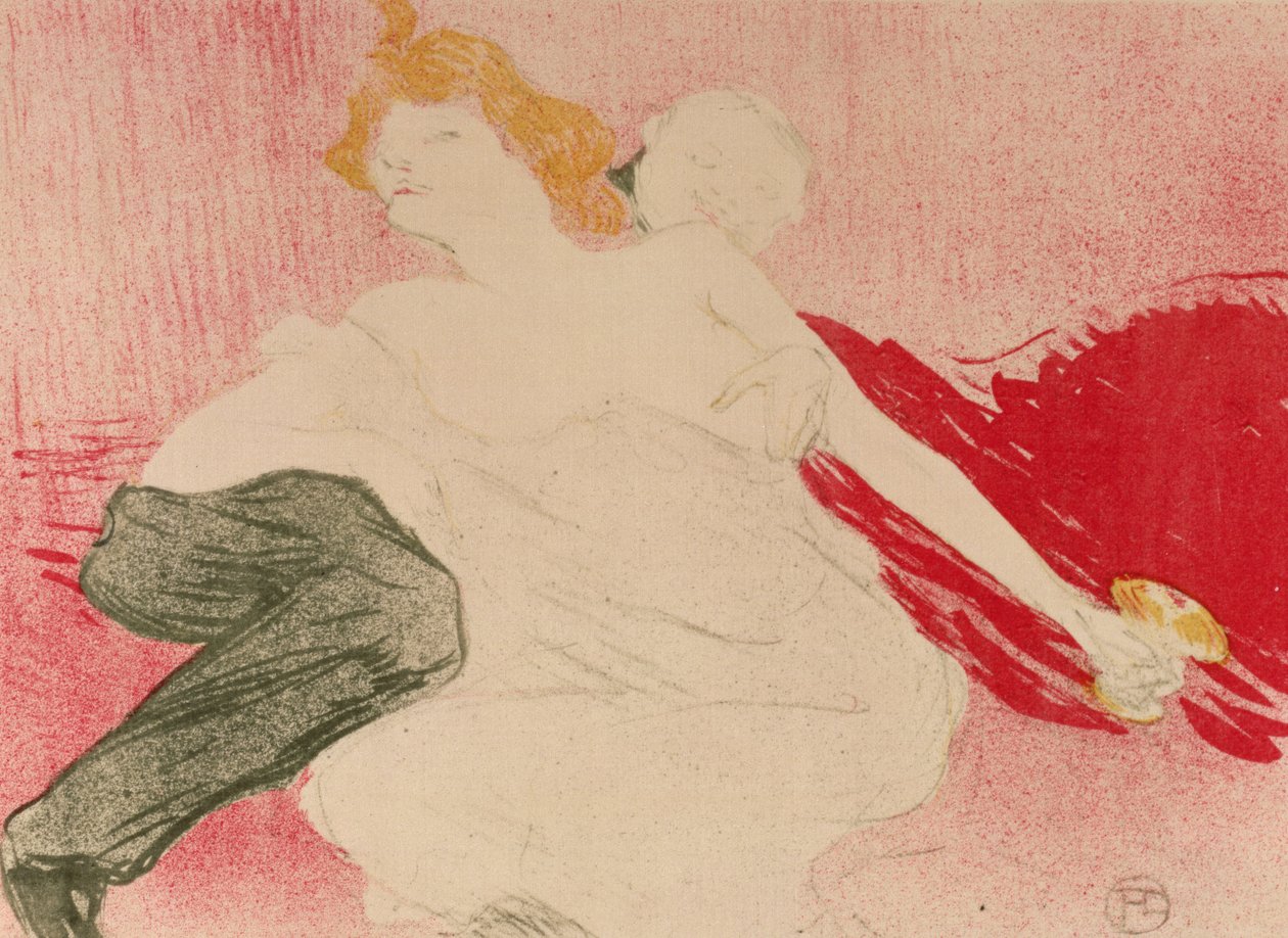 Debauche af Henri de Toulouse Lautrec